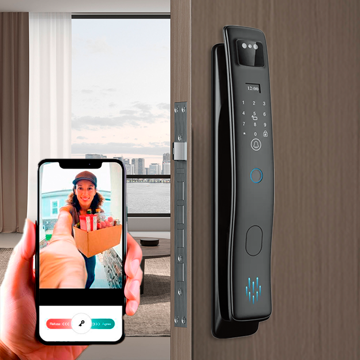 Cerradura digital biométrica facial - F05