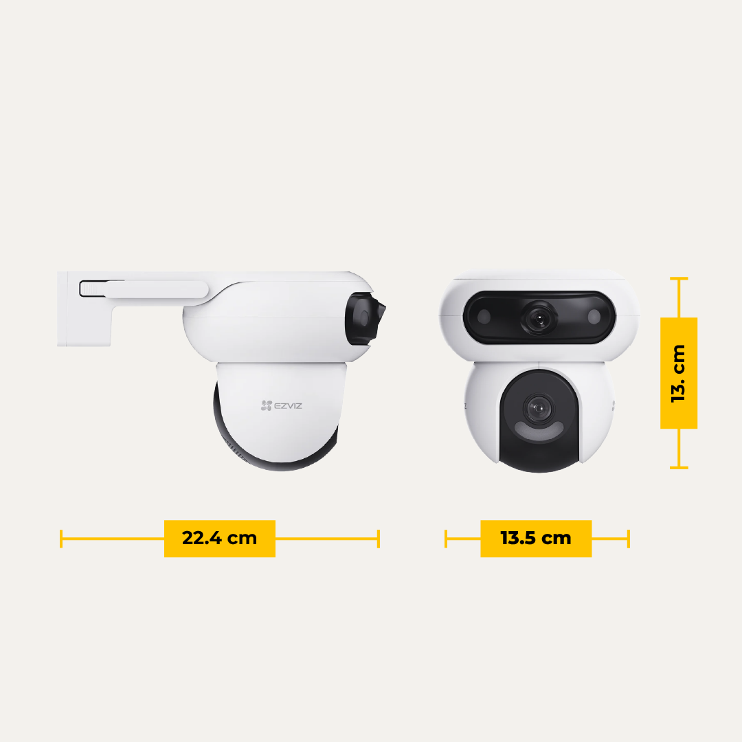 Cámara Dual de Seguridad Exterior - C09