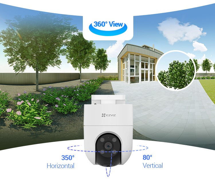 Cámara de seguridad intemperie 360°  - C08