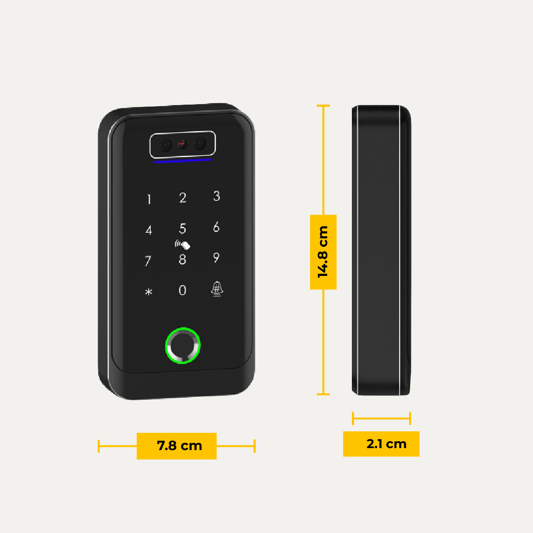 CA-2 Control De Acceso Inteligente Biométrico Facial