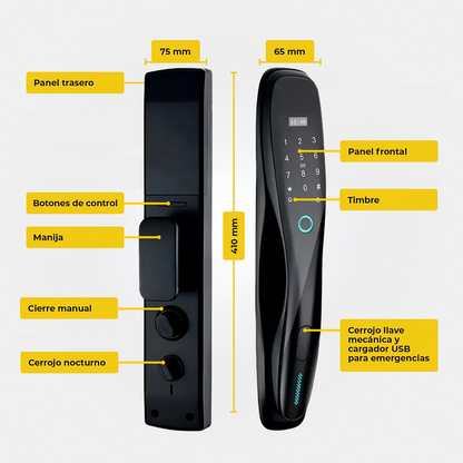 Cerradura digital biométrica Automática - F01s