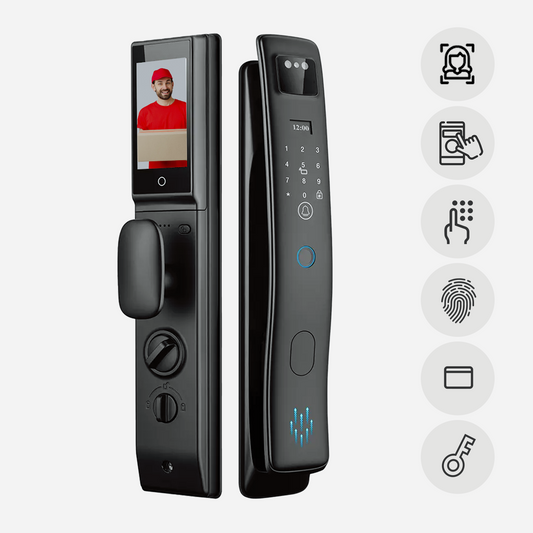 Cerradura digital biométrica facial - F05