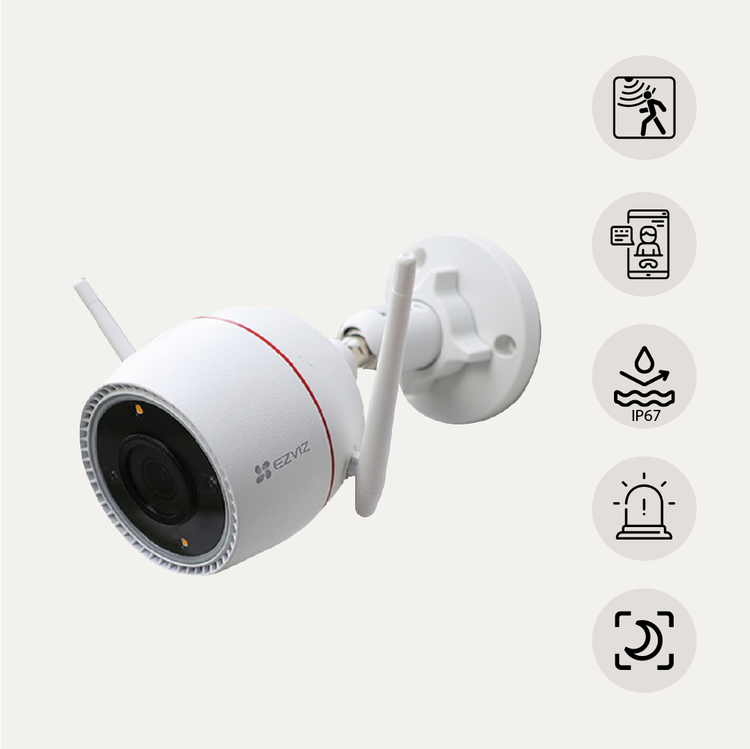 Mini Cámara De Vigilancia Para Puerta - Lens 3,6 Mm, Color, Con Cable, Fácil Instalación