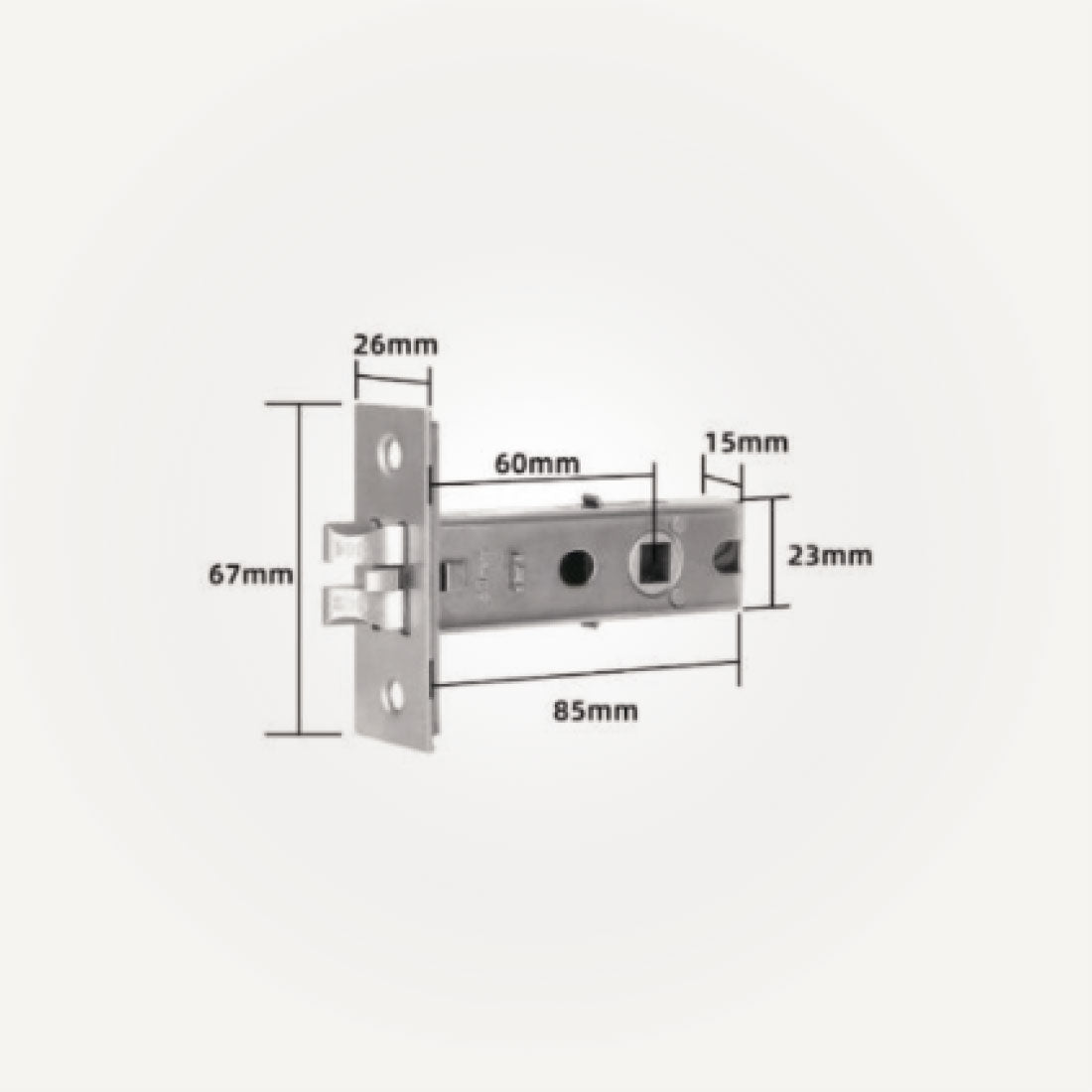 Cerradura puerta - H01